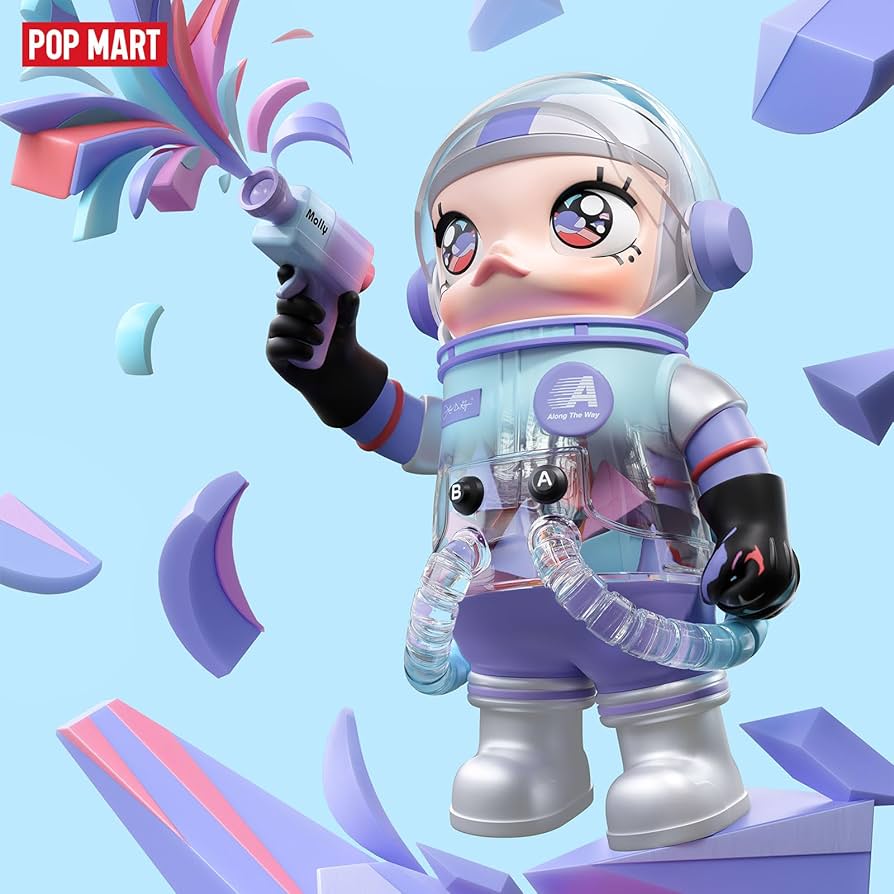 Amazon.com: POP MART MEGA Space Molly 1000% Louis De Guzman 系列